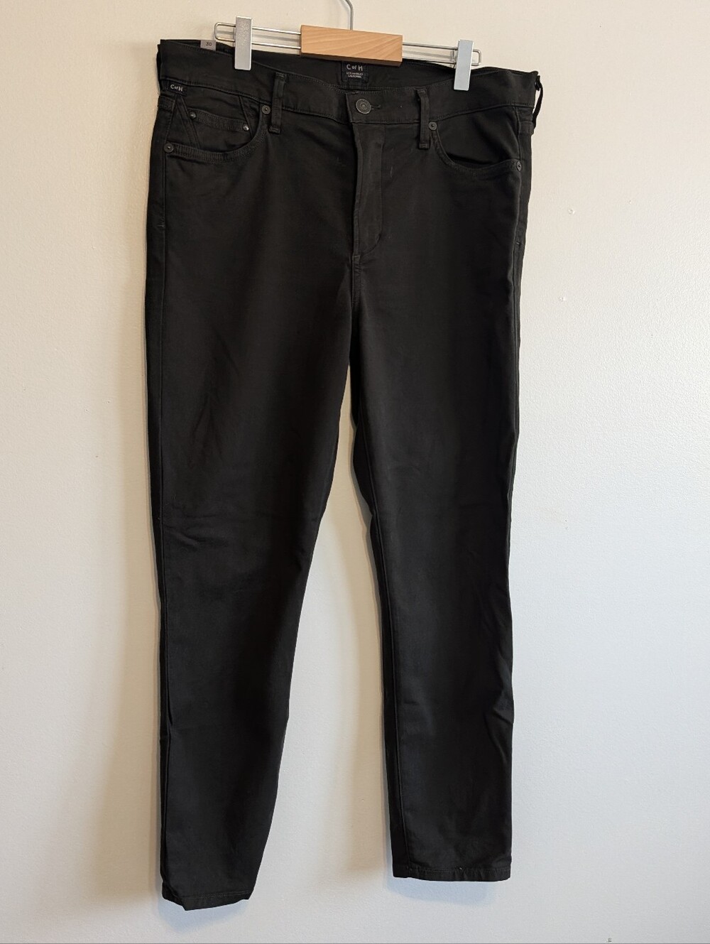 Citizens Of Humanity Rocket Crop High Rise Skinny 30 Dark Green